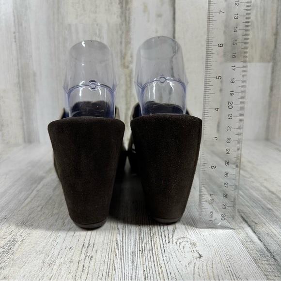 Donald J. Pliner Reyna Tan Linen Wedge Sandals #1360 - Picture 6 of 12